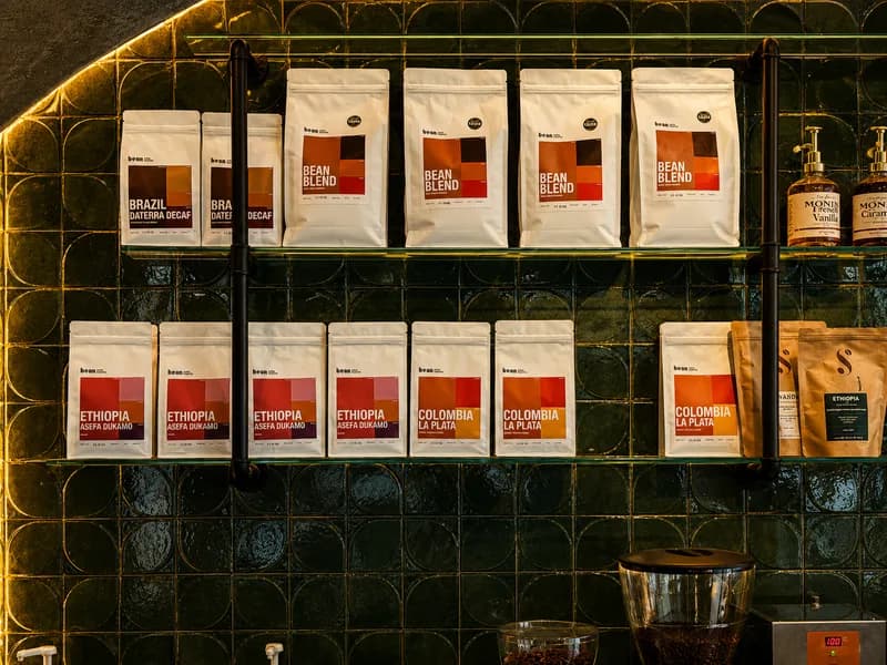 Baba bar with craft beer taps and spirits